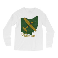 C 182 Over Ohio Vintage Design Long Sleeve Shirts | Artistshot