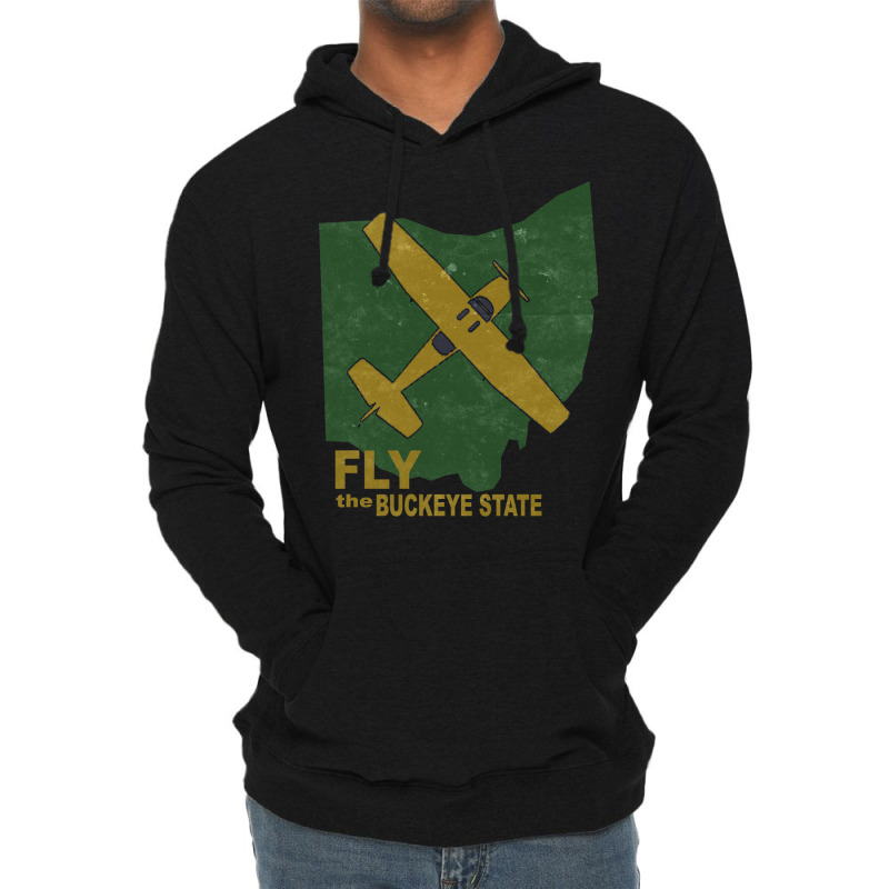 C 182 Over Ohio Vintage Design Lightweight Hoodie by miyhaexaltoc | Artistshot