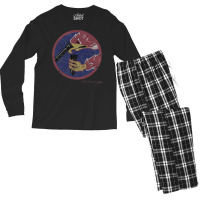 55th Bomberdment Group Wwii Vintage Men's Long Sleeve Pajama Set | Artistshot