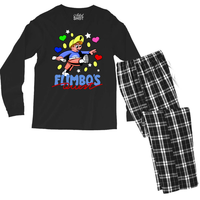 C64 Flimbos Quest Men's Long Sleeve Pajama Set by miyhaexaltoc | Artistshot