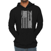 Lgm 118 Peacekeeper Icbm Vintage Flag Usaf Missileer Design Lightweight Hoodie | Artistshot