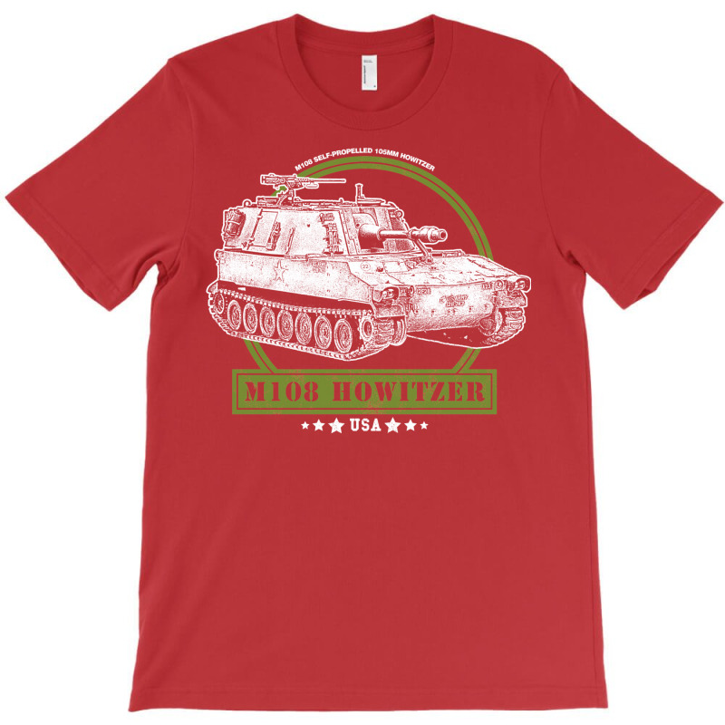 M108 Howitzer Spg T-Shirt by mentszerbyh | Artistshot