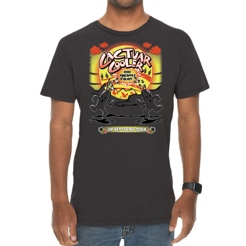 Cactuar Cooler Vintage T-Shirt by miyhaexaltoc | Artistshot