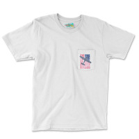 American Pilots Series  Skyhawk & Old Glory Pocket T-shirt | Artistshot