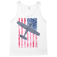 American Pilots Series  Skyhawk & Old Glory Tank Top | Artistshot