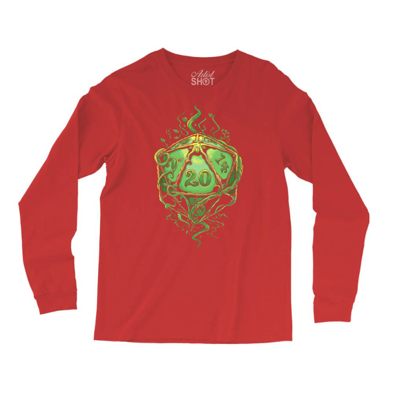 D20 Of Growth Long Sleeve Shirts | Artistshot