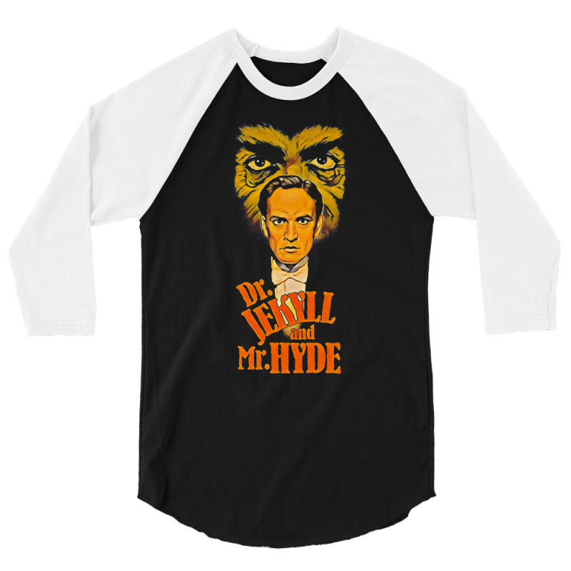 Jekyll Hyde   Retro Monsters 3/4 Sleeve Shirt by legohtashyap | Artistshot