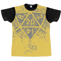 D20 Of Power Graphic T-shirt | Artistshot