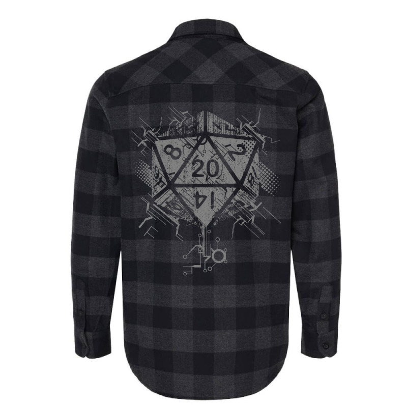 D20 Of Power Flannel Shirt | Artistshot