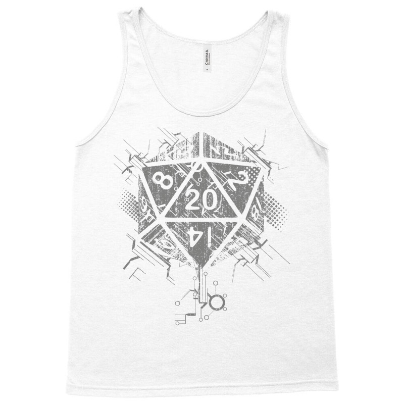 D20 Of Power Tank Top | Artistshot