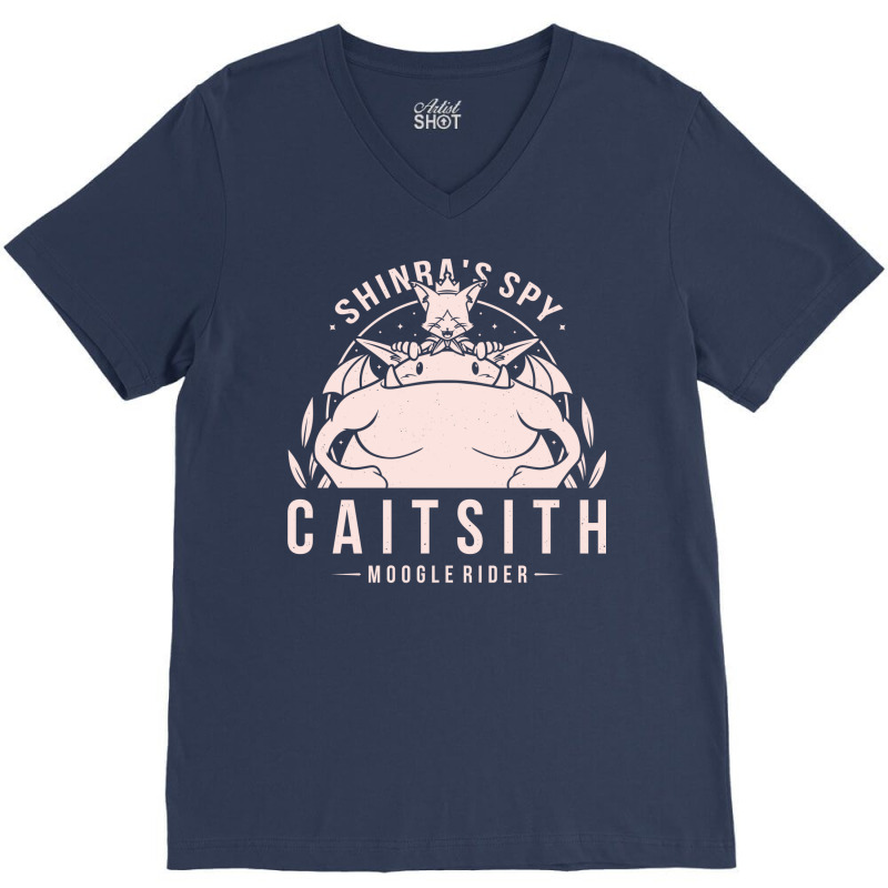 Cait Sith V-Neck Tee by miyhaexaltoc | Artistshot