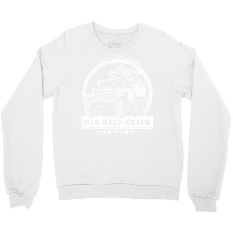 M16 Half Track Crewneck Sweatshirt by mentszerbyh | Artistshot