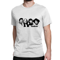 Outlaw Country Supergroup The Black Stencil Classic T-shirt | Artistshot