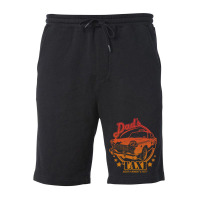 Dad's Taxi   Redyellow Gradient Fleece Short | Artistshot