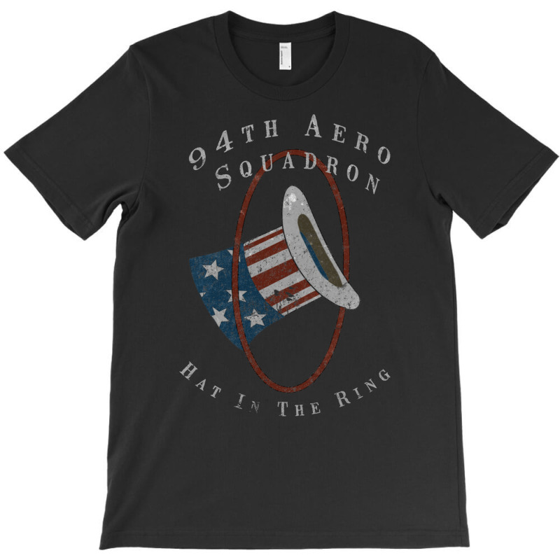 94th Aero Squadron Hat In The Ring Squadron Ww1 Aviation Design T-Shirt by ruprairosittp | Artistshot