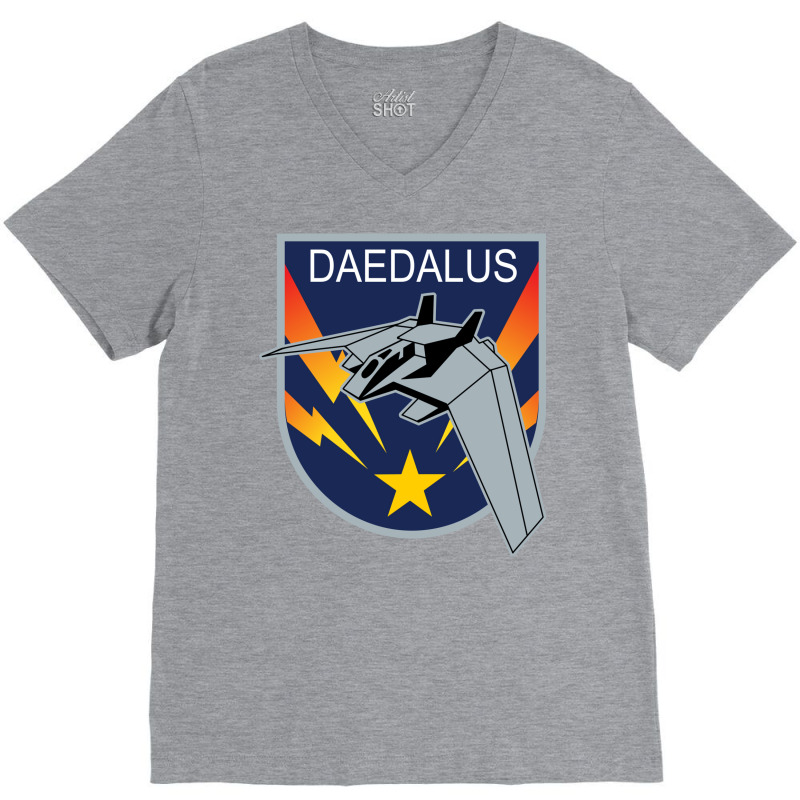 Daedalus Class Tau'ri Spaceship V-neck Tee | Artistshot