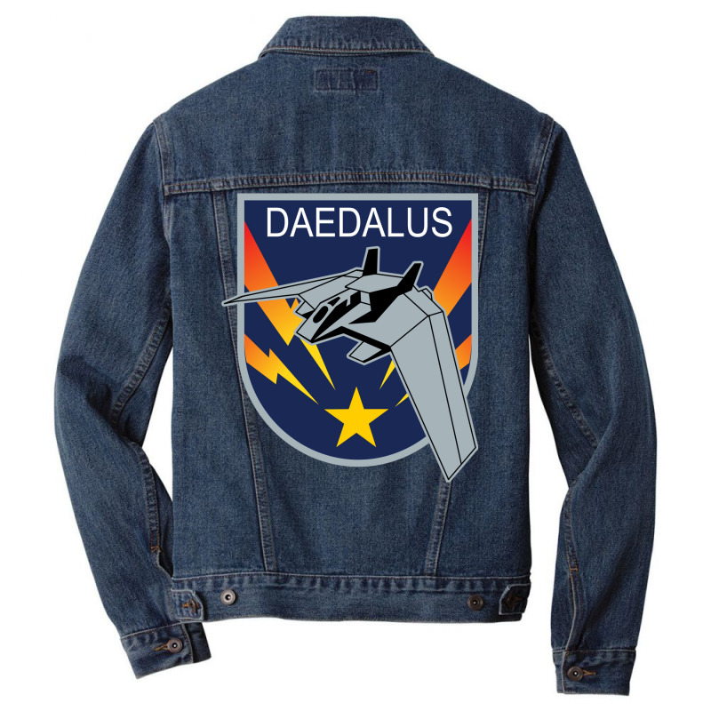 Daedalus Class Tau'ri Spaceship Men Denim Jacket | Artistshot