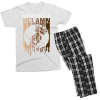 Dripping In Melanin For Women Proud Of Black Skin Tone T Shirt Men's T-shirt Pajama Set | Artistshot