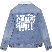 Can & Will™ Unisex Sherpa-lined Denim Jacket | Artistshot