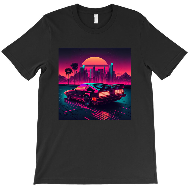 Car Retro Synthwave T-Shirt by Agus Creative | Artistshot