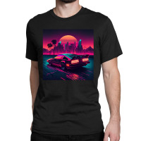 Car Retro Synthwave Classic T-shirt | Artistshot