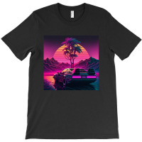 Car Retro Synthwave T-shirt | Artistshot