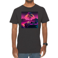 Car Retro Synthwave Vintage T-shirt | Artistshot