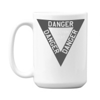 Danger Ejection Seat Airplane Decal Design 15 Oz Coffee Mug | Artistshot