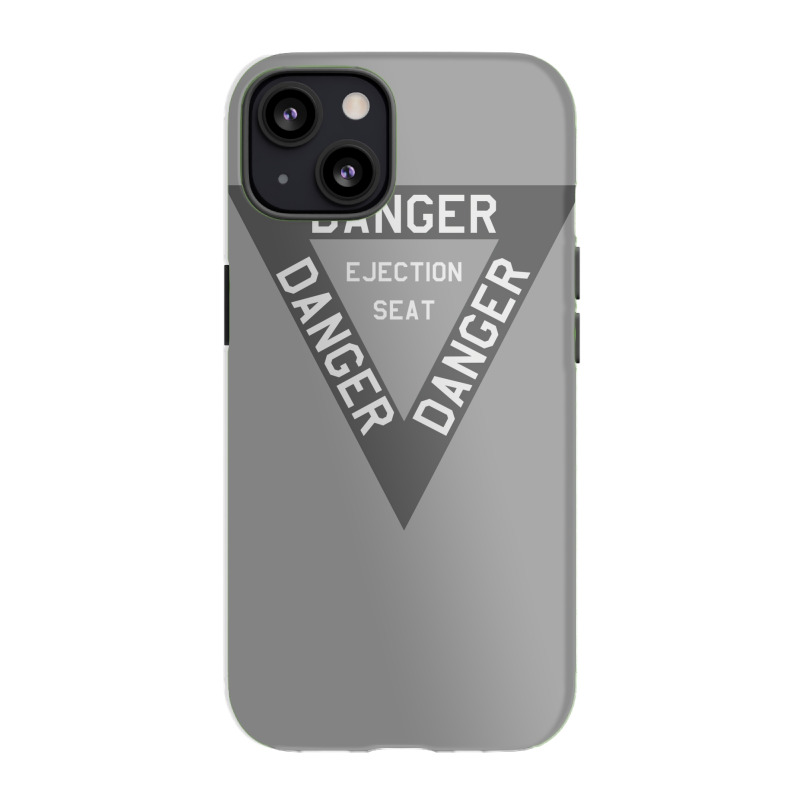 Danger Ejection Seat Airplane Decal Design Iphone 13 Case | Artistshot