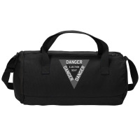 Danger Ejection Seat Airplane Decal Design Duffel Bag | Artistshot