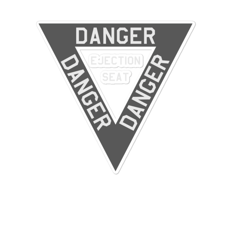 Danger Ejection Seat Airplane Decal Design Sticker | Artistshot