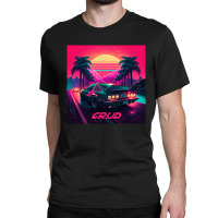 Car Retro Synthwave Classic T-shirt | Artistshot