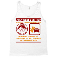 Jmc Space Corps Directive 39436175880932b Parking Space Tank Top | Artistshot