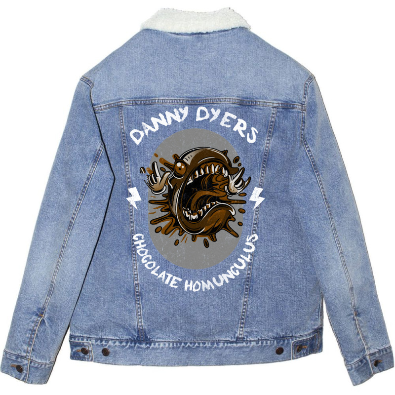 Danny Dyers Chocolate Homunuculus Unisex Sherpa-lined Denim Jacket | Artistshot