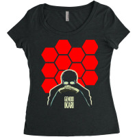 Gendo Ikari Evangelion Super Dad Women's Triblend Scoop T-shirt | Artistshot