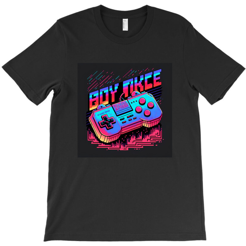 Gaming Retro Synthwave T-Shirt by Agus Creative | Artistshot