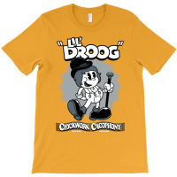 Lil Droog   Vintage Cartoon Rubberhose Clockwork T-shirt | Artistshot