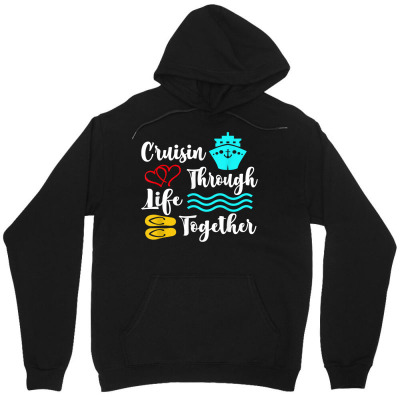 Couples Cruise Tshirt Great For Newlyweds & Longtime Couples T Shirt Unisex Hoodie Designed By Eatonwiggins
