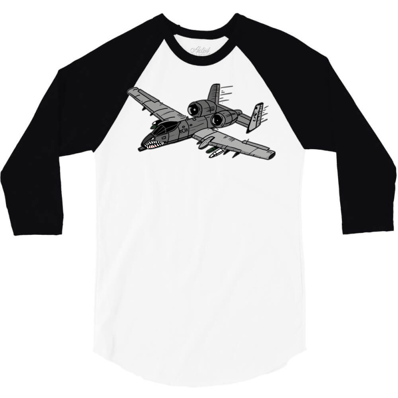 A 10 Warthog Digital Painting 3/4 Sleeve Shirt by ruprairosittp | Artistshot