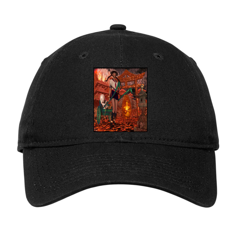 Hell Girl Shaman Witch Adjustable Cap by NancyAllen | Artistshot