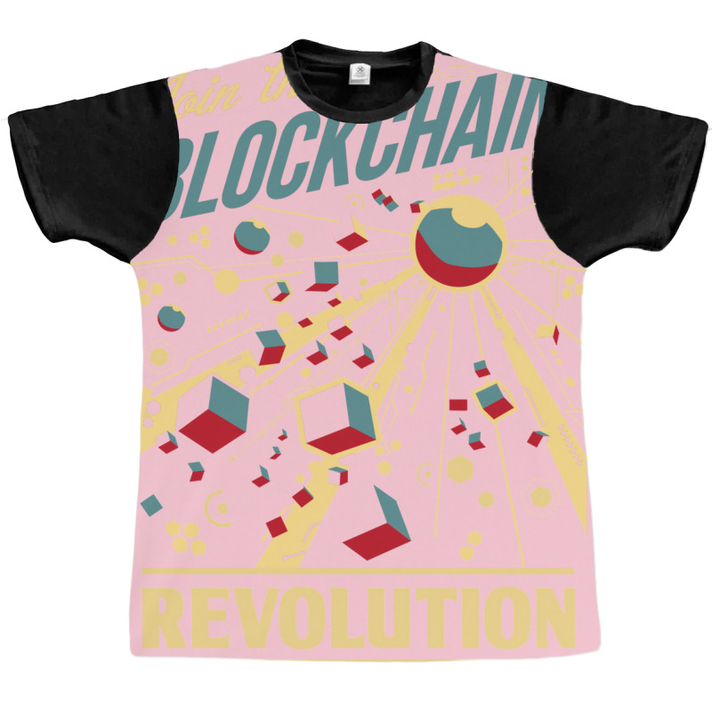 Join The Blockchain Revolution Graphic T-shirt by legohtashyap | Artistshot