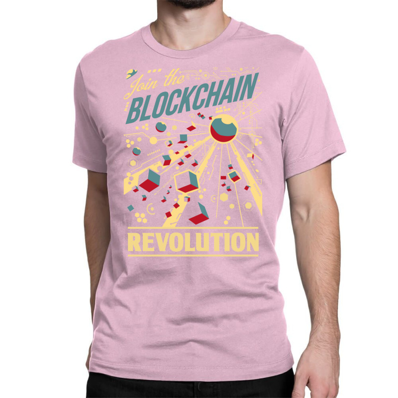 Join The Blockchain Revolution Classic T-shirt by legohtashyap | Artistshot