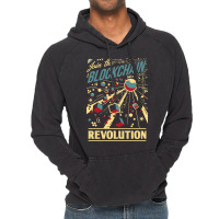 Join The Blockchain Revolution Vintage Hoodie | Artistshot