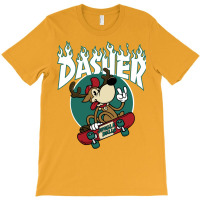 Dasher   Skateboarding Reindeer   Funny Xmas Cartoon T-shirt | Artistshot