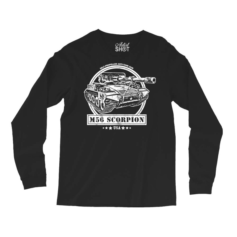 M56 Scorpion Spg Long Sleeve Shirts by mentszerbyh | Artistshot