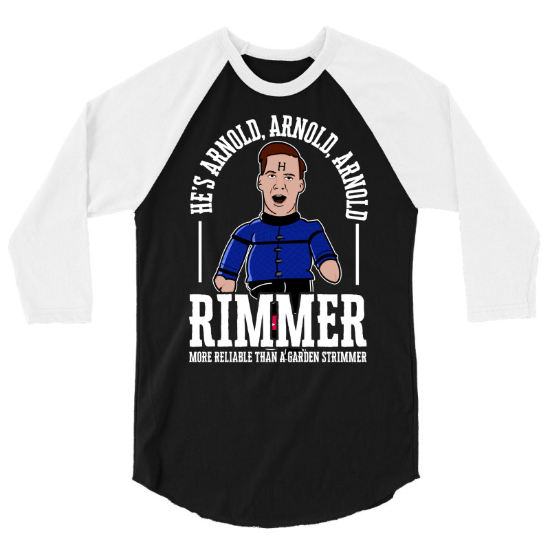 Arnold Rimmer More Reliable Than A Garden Strimmer 3/4 Sleeve Shirt by ghanimshorgok | Artistshot