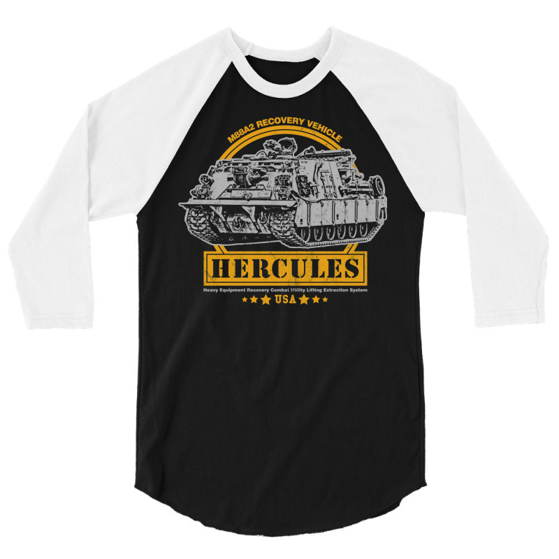 M88 Hercules Armoured Recovery Vehicle 1 3/4 Sleeve Shirt by mentszerbyh | Artistshot