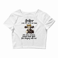 Cow Heifer I Will Put You In The Trunk And Help People Look Foryou Sto Crop Top | Artistshot