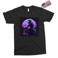 Motorcycle Retro Synthwave Exclusive T-shirt | Artistshot