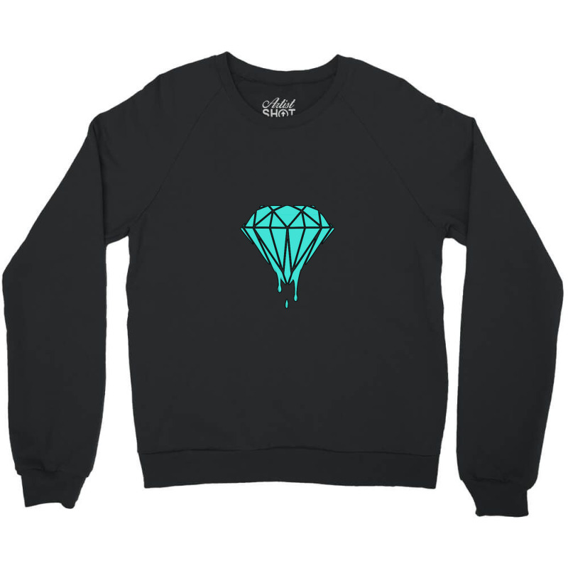 Drippin' Diamond 1 Crewneck Sweatshirt | Artistshot